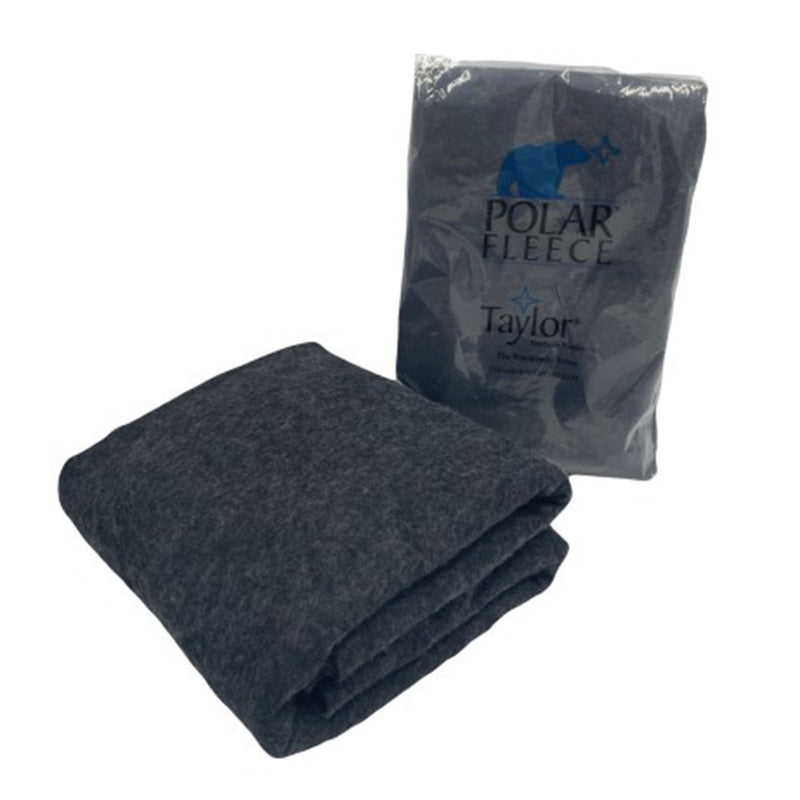 First Comfort Fleece Thermal Blanket, Gray, 40 x 80 Inch (Case of 10)