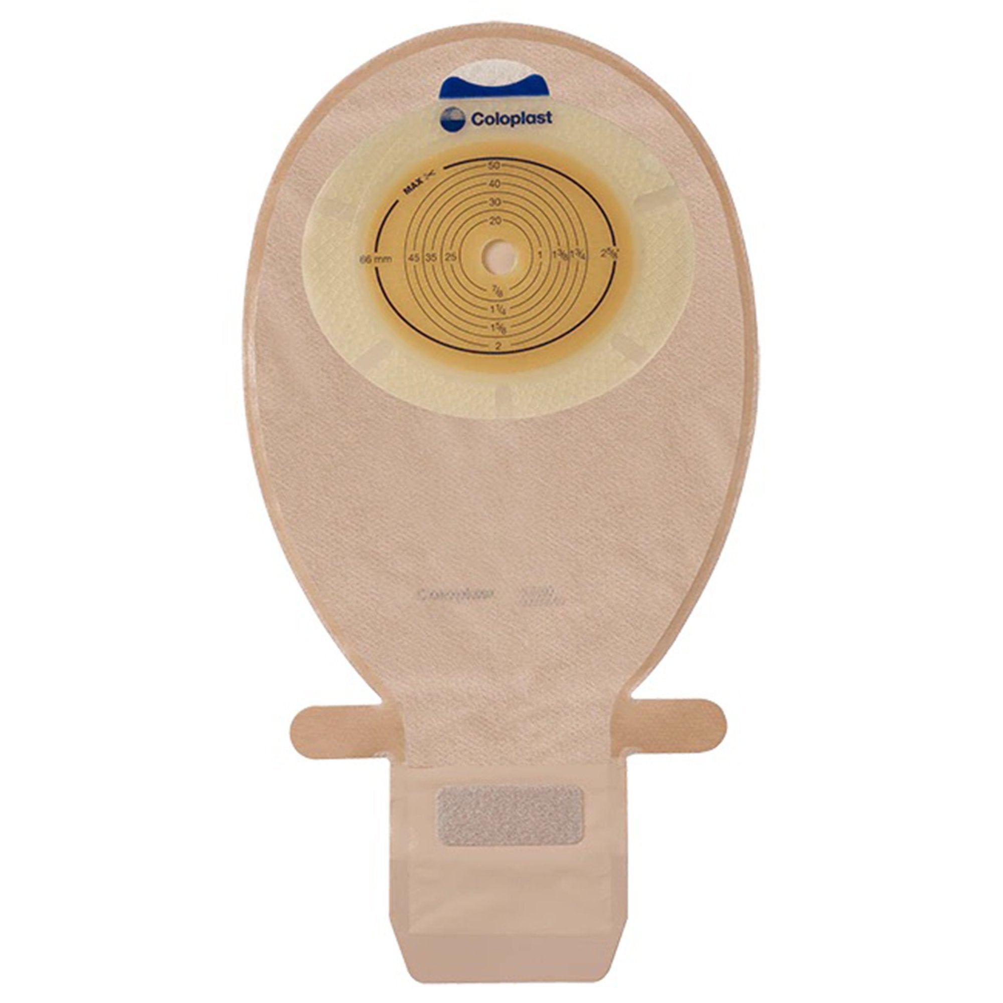 Coloplast SenSura Flat 1-Piece Transparent Ostomy Pouch, 35 mm Stoma (20/BX) 