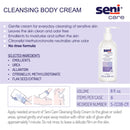 Seni Care Rinse Free Body Wash, 8-ounce Pump Bottle (Case of 6)