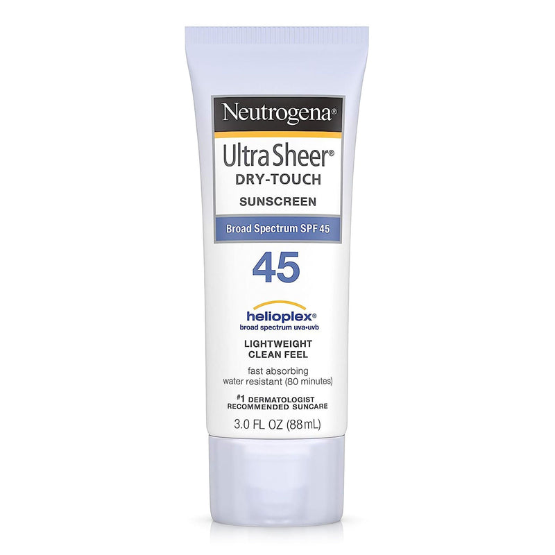 Neutrogena Ultra Sheer Dry-Touch Sunscreen SPF 45, 3-ounce Tube (Each)