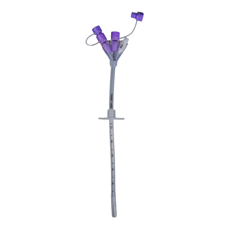 Vesco Medical Vesco Medical Gastrostomy Feeding Tube, 20 Fr. (5/CS) 