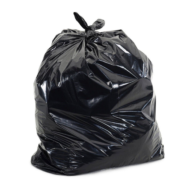 Colonial Bag Light Duty Trash Bag, Black, 10-gallon Capacity (Case of 1000)