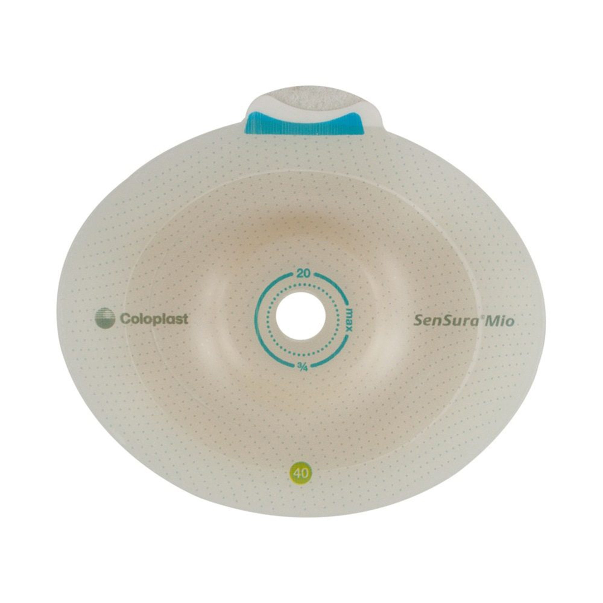 Coloplast SenSura Mio Convex Light Click Ostomy Barrier, 25 mm Stoma Opening, Red Match (5/BX) 
