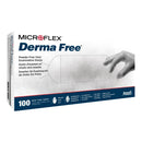 Microflex Medical Derma Free Vinyl Exam Glove, Medium, Clear (1000/CS) 