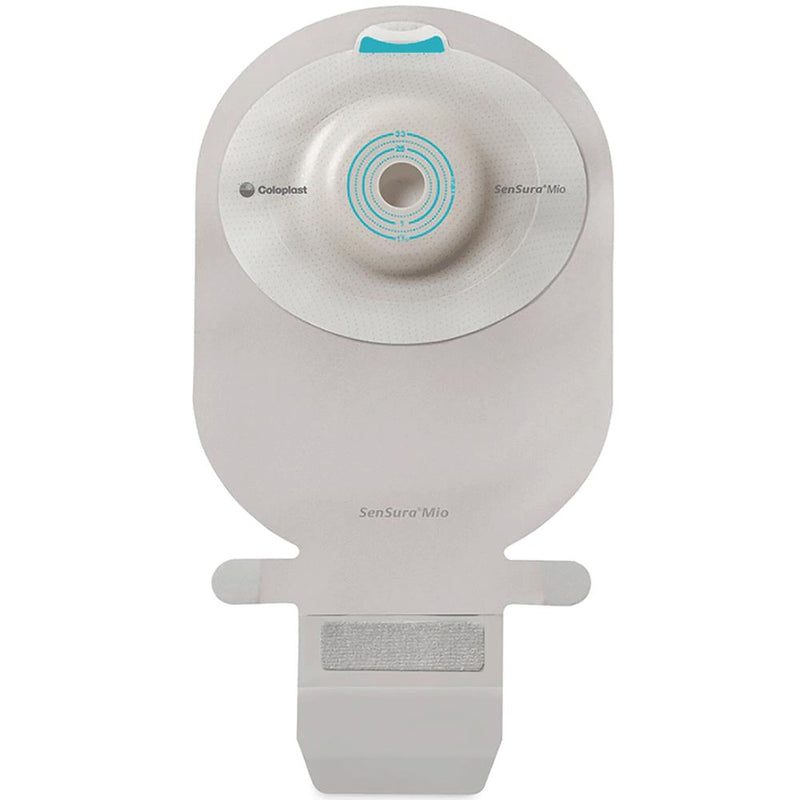 Coloplast SenSura Mio Convex Deep 1-Piece Transparent Ostomy Pouch, 28mm Stoma (10/BX) 