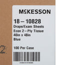 McKesson Nonsterile Physical Exam Drape, 40 x 48 Inch (Case of 100)