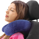 IMAK Ergo HappiNeck Crescent Neck Pillow, Blue (Each)