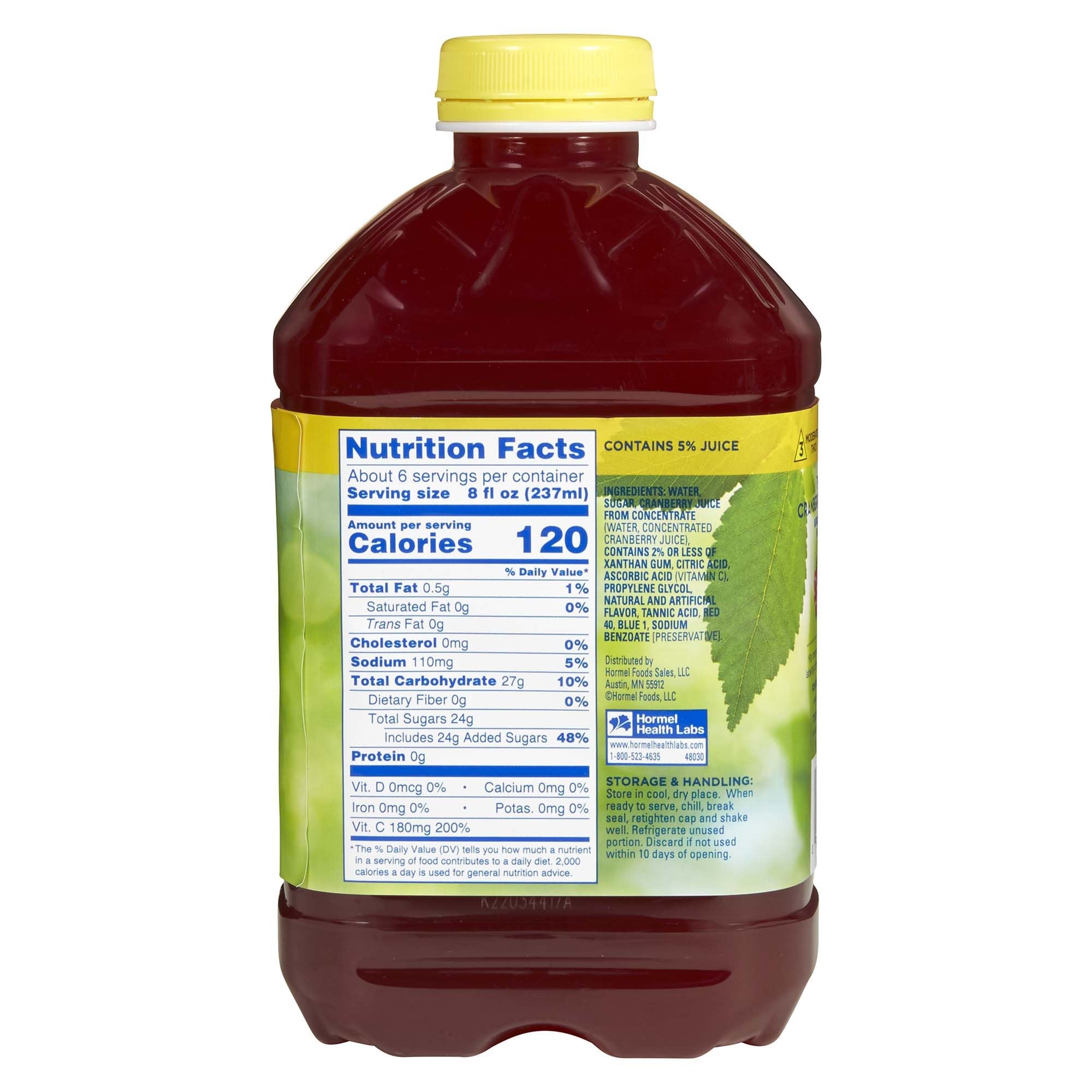 Lyons Magnus LLC Thick & Easy Clear Honey Consistency Cranberry Thickened Beverage (6/CS) 