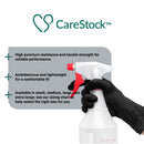 CareStock Nitrile Exam Glove, Extra Large, Black (Case of 2300)