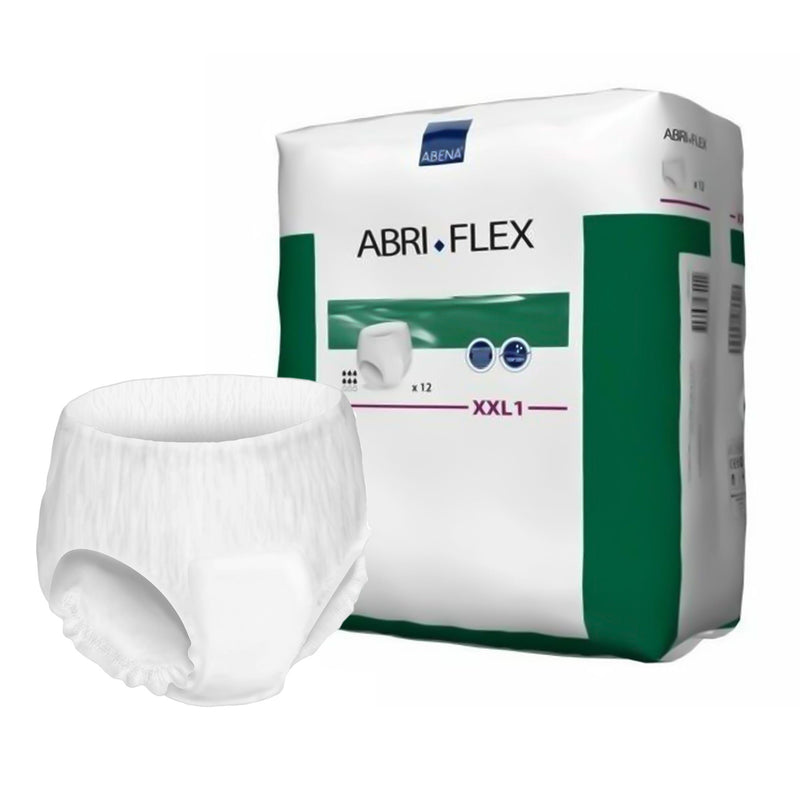 Abri-Flex XXL Absorbent Underwear, Extra Extra Large (48/CS)