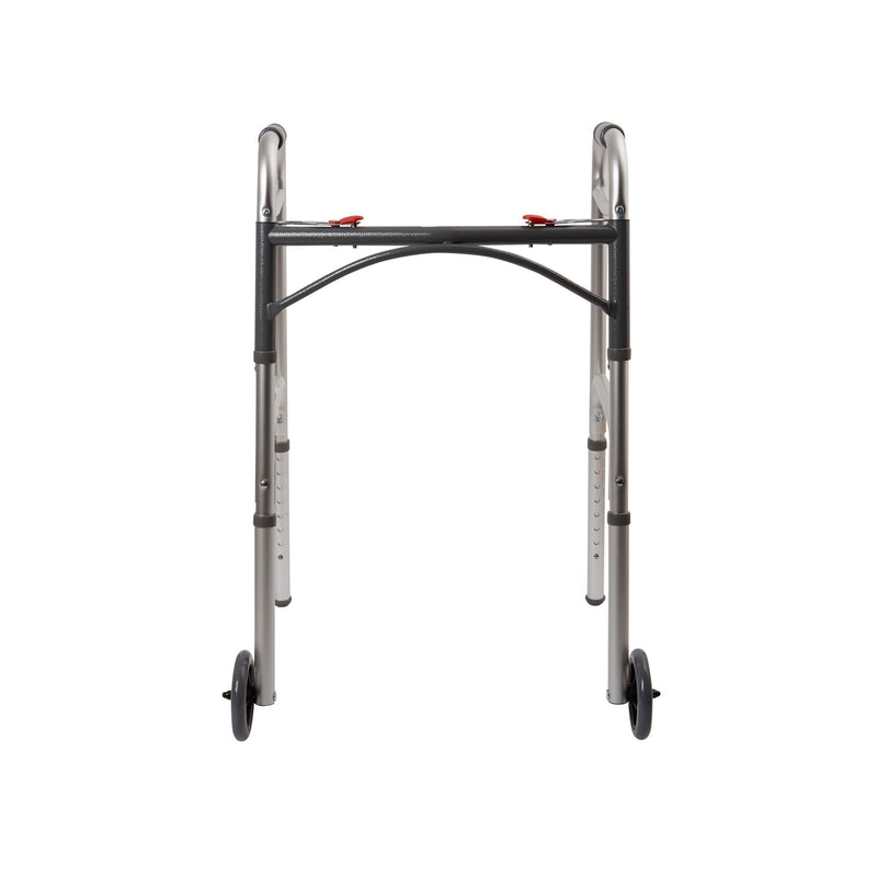 McKesson Folding Walker, Adjustable Height 