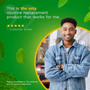 Nicorette Stop Smoking Aid Gum 4 mg Spearmint Burst with a Hint of Chamomile (Carton of 100)