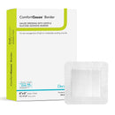 ComfortGauze Island Dressing with Silicone Border, 6 x 6 Inch (Box of 25)
