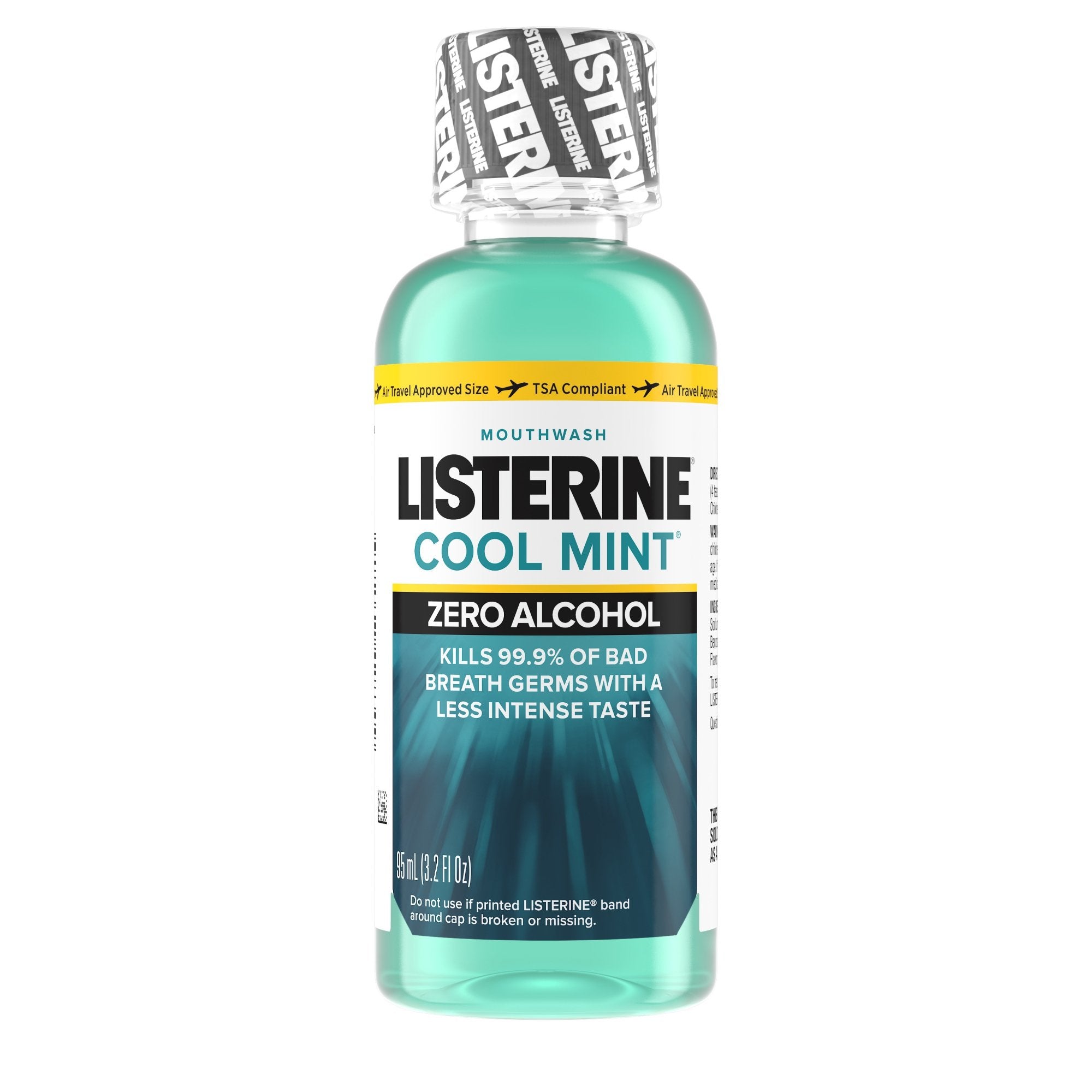 Kenvue Brands LLC Listerine Zero Clean Mint Mouthwash, 3.2 oz. Bottle (24/CS) 