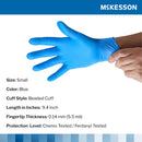 McKesson Confiderm 6.8C Exam Glove, Small, Blue (Case of 1000)