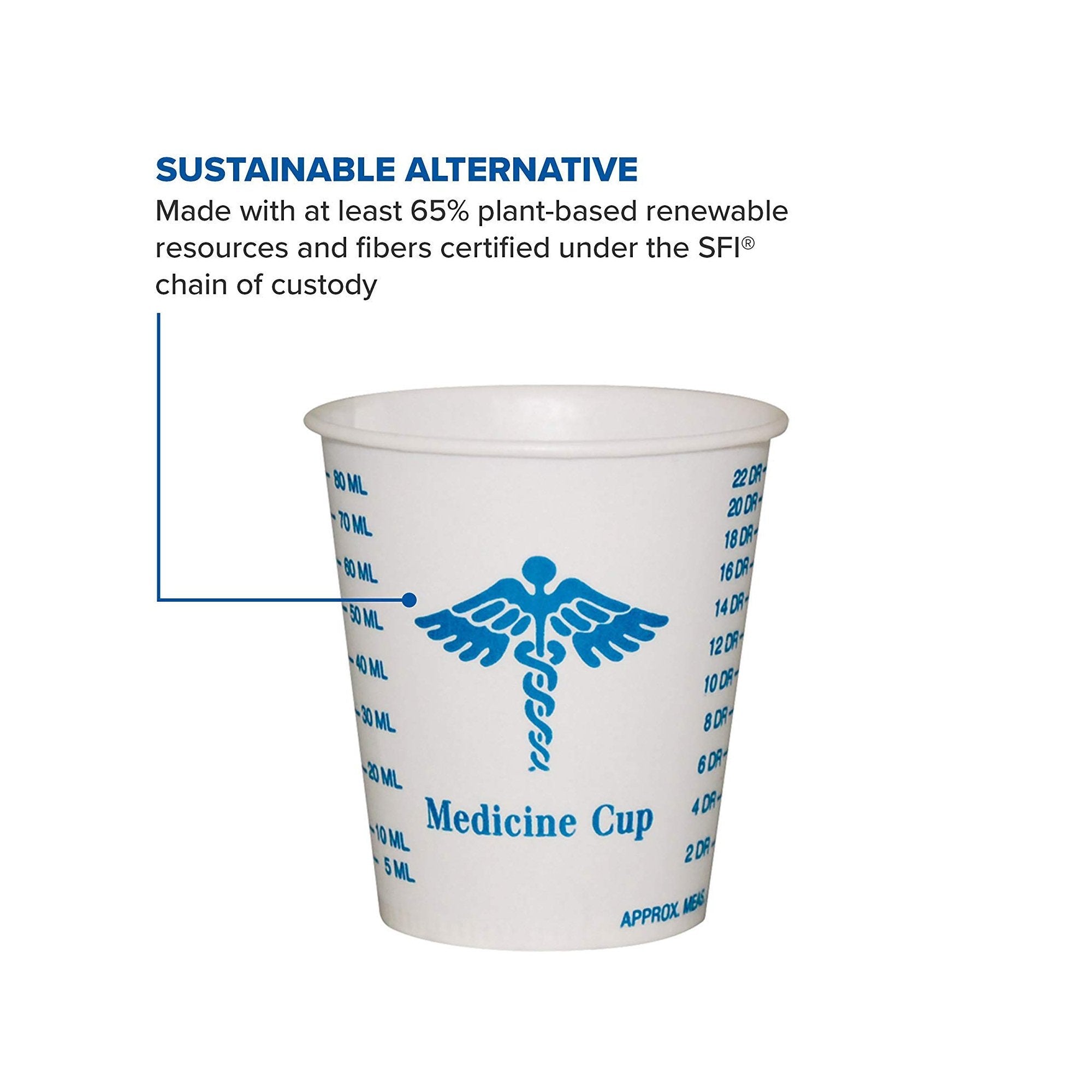 RJ Schinner Co Solo Graduated Medicine Cup (5000/CS) 