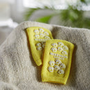 McKesson Terries Single Tread Slipper Socks, Toddler, Pale Yellow 