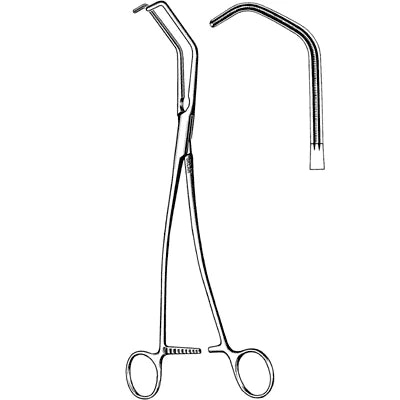 Sklar DeBakey Atraumatic Tangential Clamp (CensiTrac Marked) - 8" - 52-6620c 