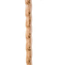 Brazos Twisted Oak Hitchhiker Handcrafted Walking Stick, 58-Inch, Tan