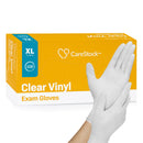 CareStock Vinyl Exam Glove, Extra Large, Ivory (Case of 1000)
