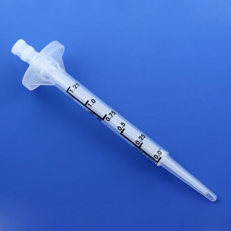 Globe Scientific Globe Scientific Dispenser Syringe Tip, 1.25 mL (100/CS) 