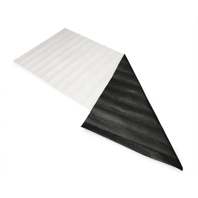 Absorbent Floor Pad 32 X 78 Inch Heavy Absorbency Black Cellulose (Each)
