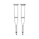 McKesson Adult Underarm Crutches, 5'2" – 5'10" (Case of 8 Pairs)