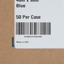 McKesson Blue Flat Stretcher Sheet, 40 x 90 Inch (Case of 50)