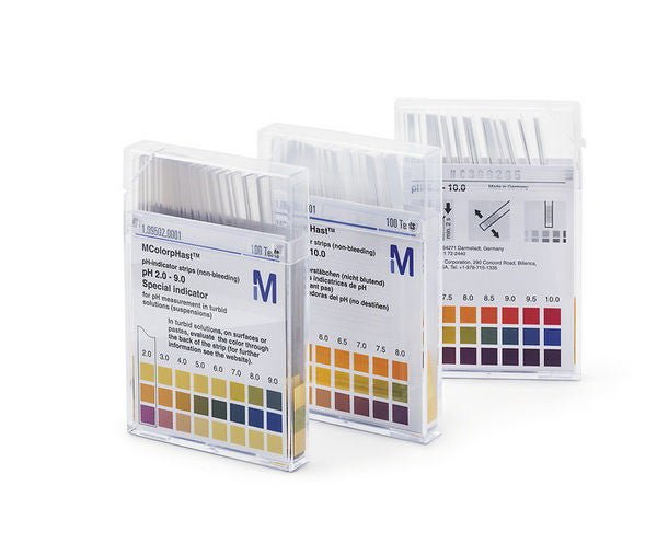 pH Test Strip MQuant 4.0 to 7.0 (Box of 100)
