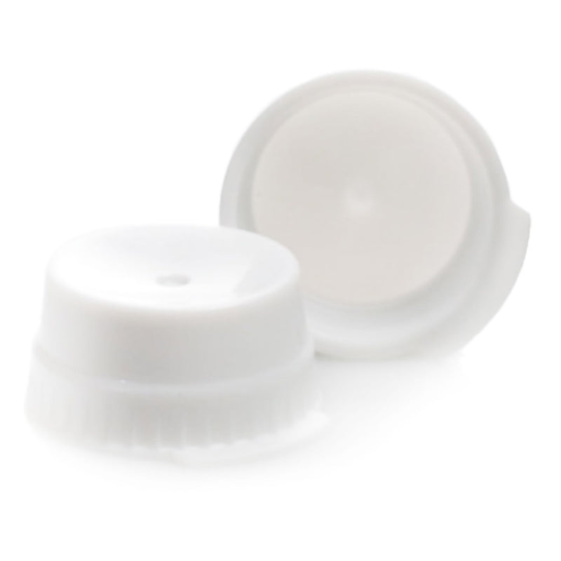 McKesson White Tube Closure, 16 mm (Bag of 1000)
