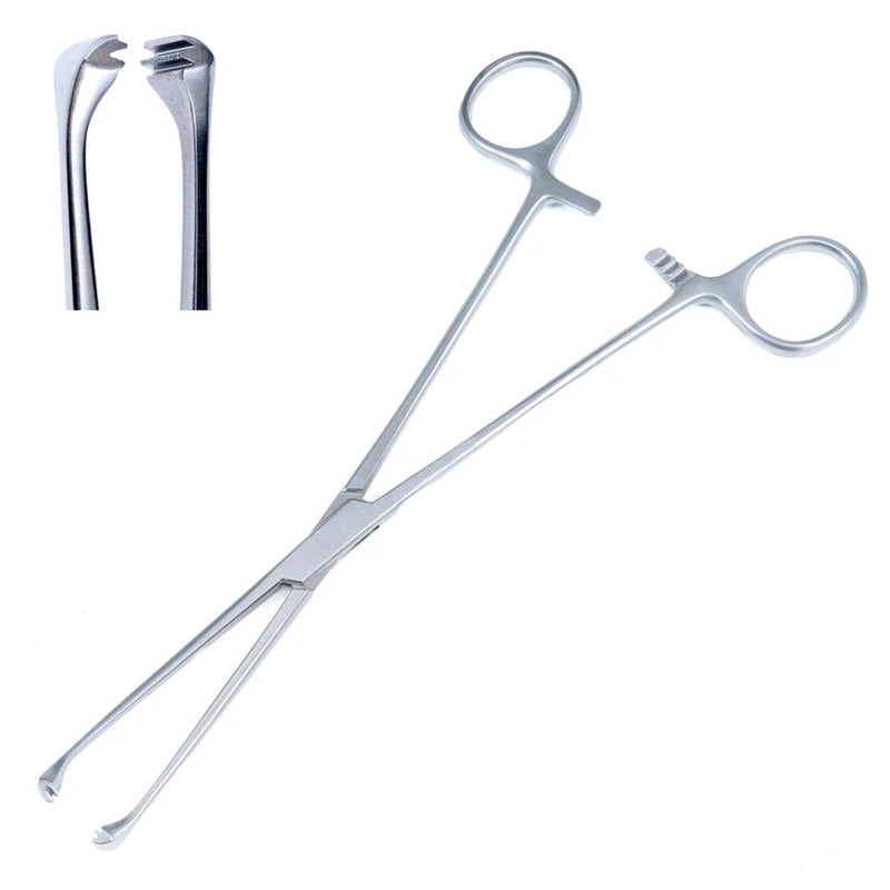 Sklar Allis Tissue Forceps - 10", 2x2 Rows Atraumatic Teeth - 36-2385 