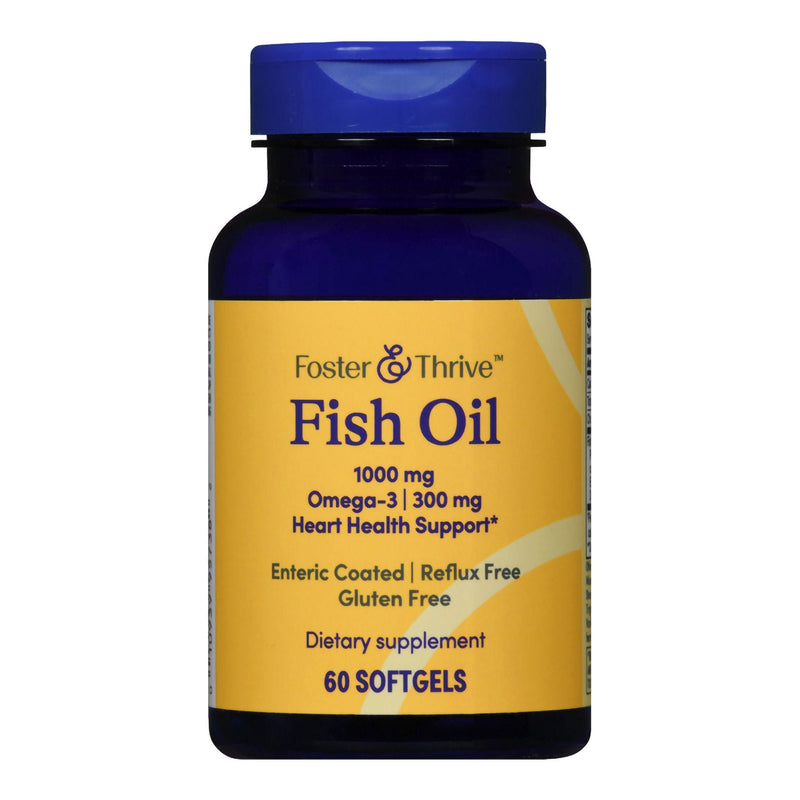 Foster & Thrive Fish Oil 1000 mg Softgels (Bottle of 60)