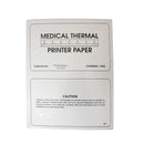 Precision Charts Precision Charts Thermal ECG Recording Paper with Red Grid, 8-1/2 x 11 Inch (12/CS) 