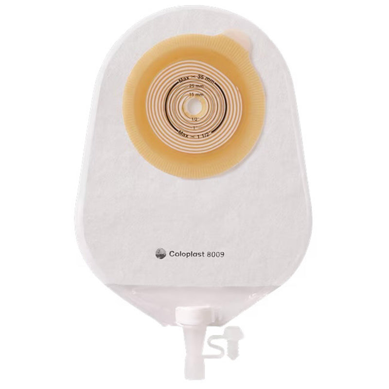 Coloplast Assura Pediatric 1-Piece Transparent Urostomy Pouch, 10 – 35 mm Stoma (10/BX)