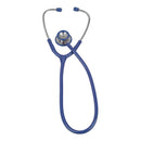Veridian Pinnacle Series Stainless Steel Stethoscope, Blue (Case of 50)
