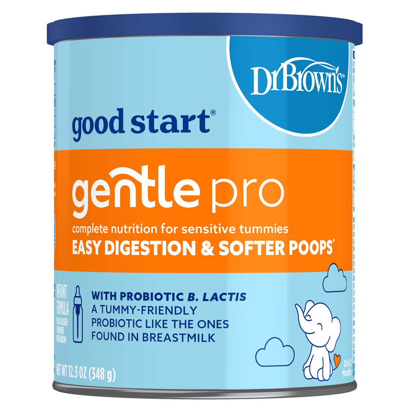 Infant Formula Dr. Brown's good start gentle pro Unflavored 12.3 oz. Can Powder (Case of 6)