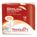 Principle Business Enterprises Tranquility SlimLine Heavy Protection Incontinence Brief, Extra Small (100/CS) 