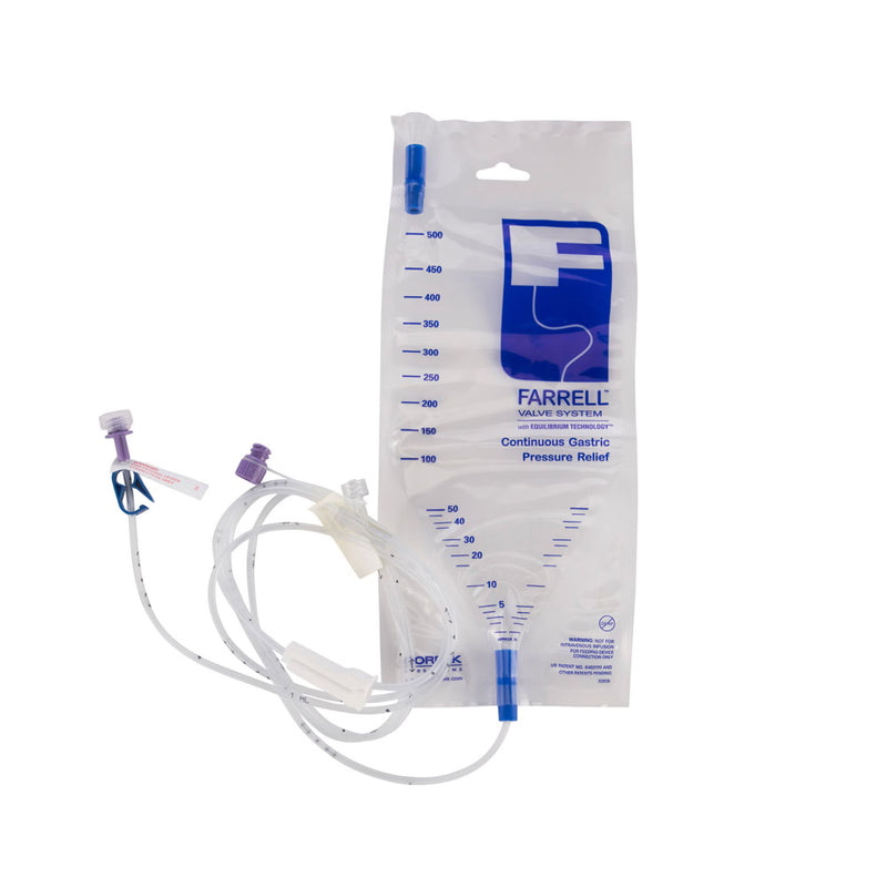 Enteral Gastric Pressure Device Farrell For Legacy Feeding Tubes (Case of 30)