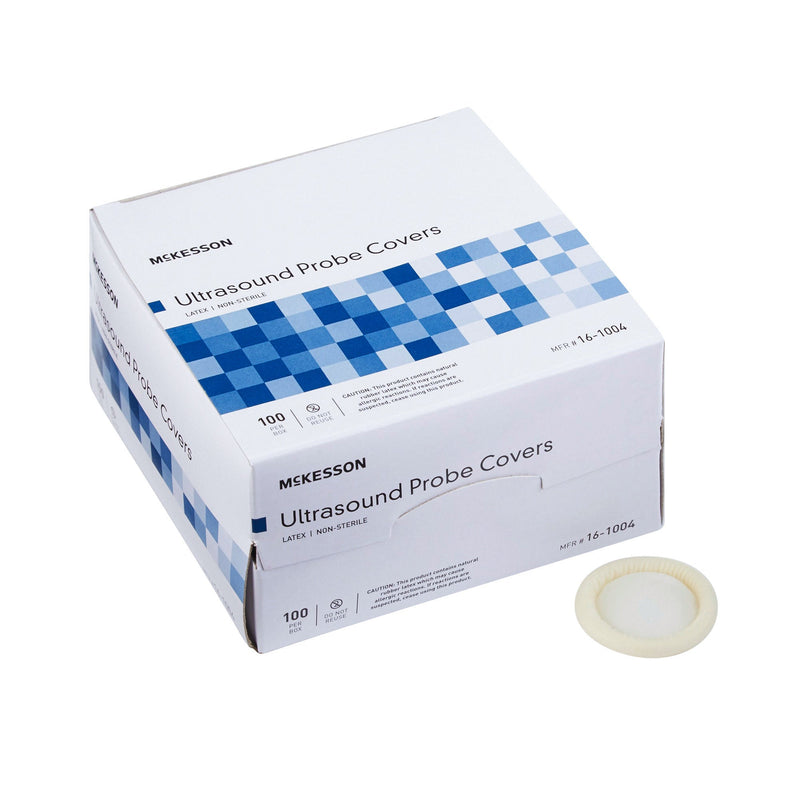 Ultrasound Probe Cover McKesson 1-1/4 X 8 Inch Latex NonSterile Rolled (Case of 2400)