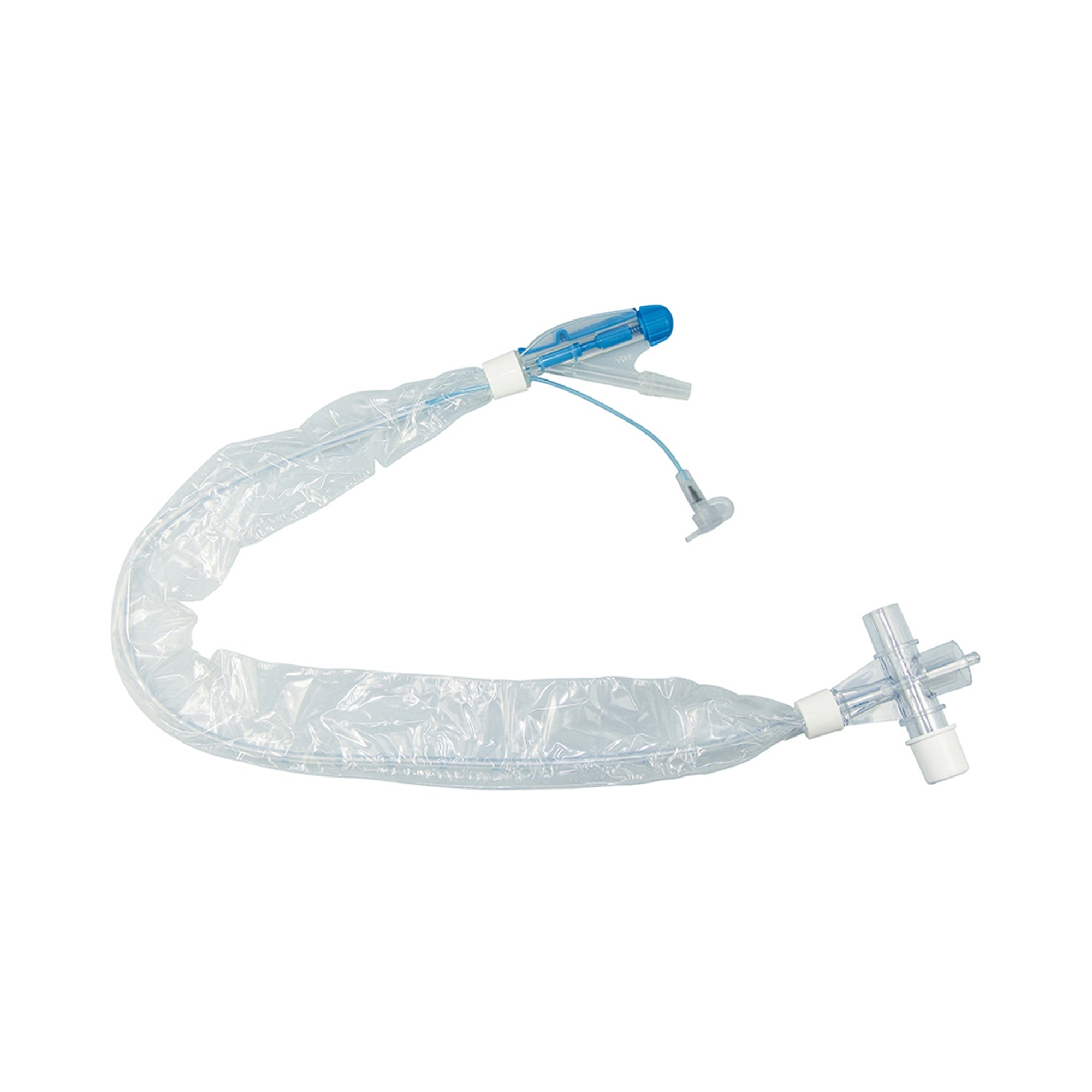 Closed Suction Catheter Portex SuctionPro 72 Tracheostomy Type T-Piece Style Thumb Valve Vent 12 Fr. Sterile 