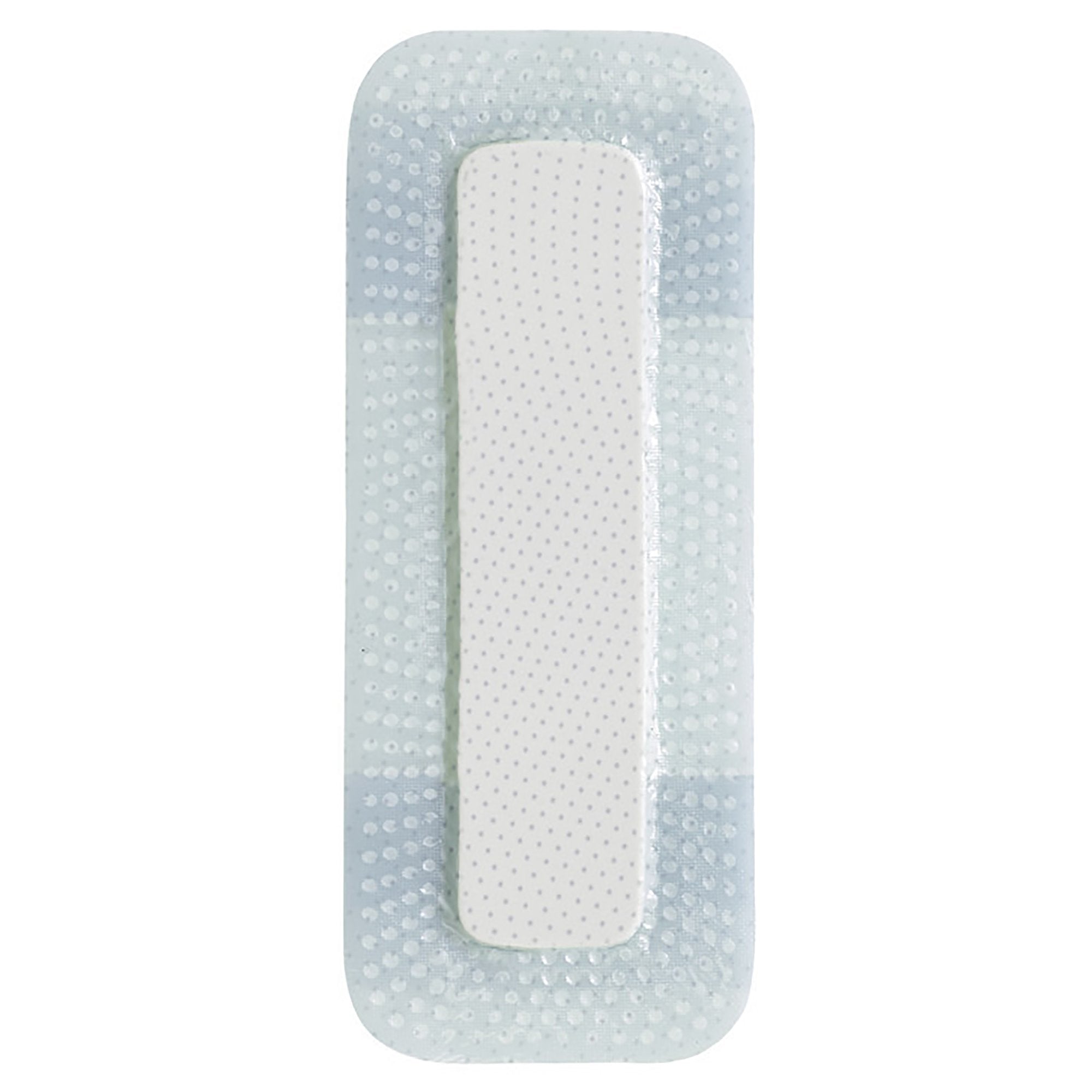 Thin Foam Dressing Biatain Silicone Lite 2 X 5 Inch With Border Film Backing Silicone Adhesive Rectangle Sterile 