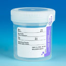 CONTAINER TITE-RITE 90ML PPWHT W/LBL 300/CS