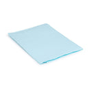 TOWEL 3PLY PAPER W/POLY 19X13POLYBACK BLU 500/CS