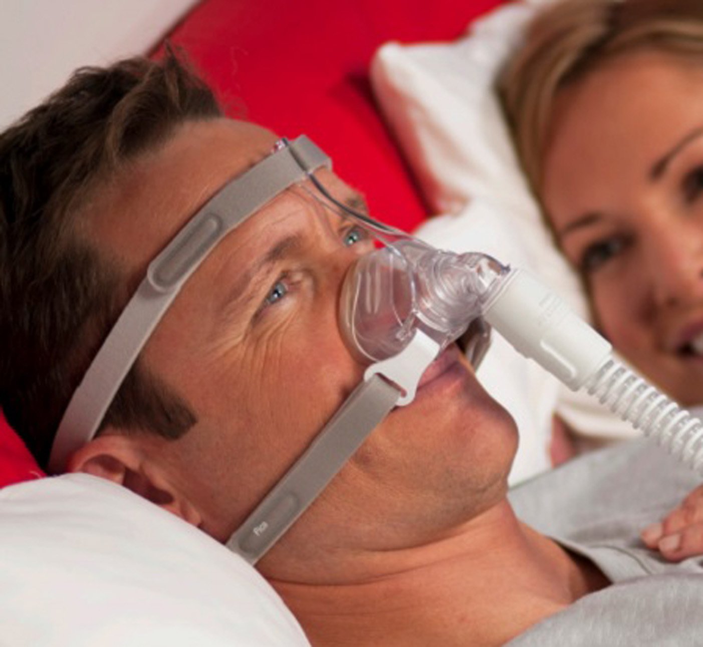 CPAP Mask Kit CPAP Starter Kit Pico Nasal Style Small-Medium / Large / X-Large Cushions Adult 