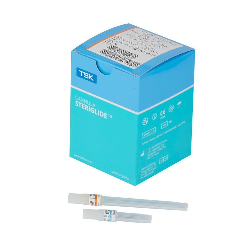 Aesthetic Microcannula SteriGlide 2 Inch Length 25 Gauge Regular Wall Without Safety 
