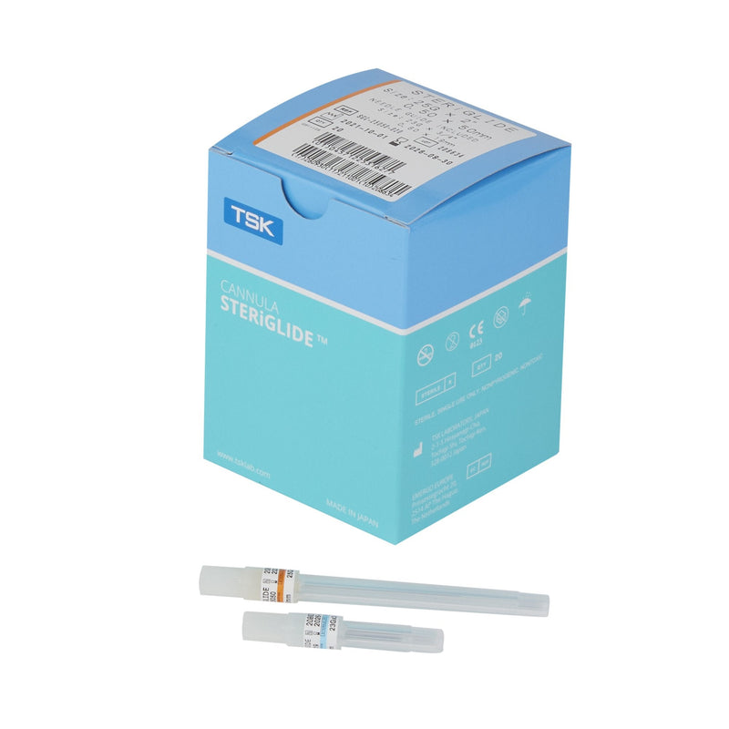 Aesthetic Microcannula SteriGlide 2 Inch Length 25 Gauge Regular Wall Without Safety 
