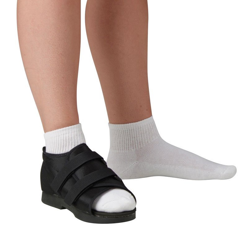 Post-Op Shoe Large Male Black 
