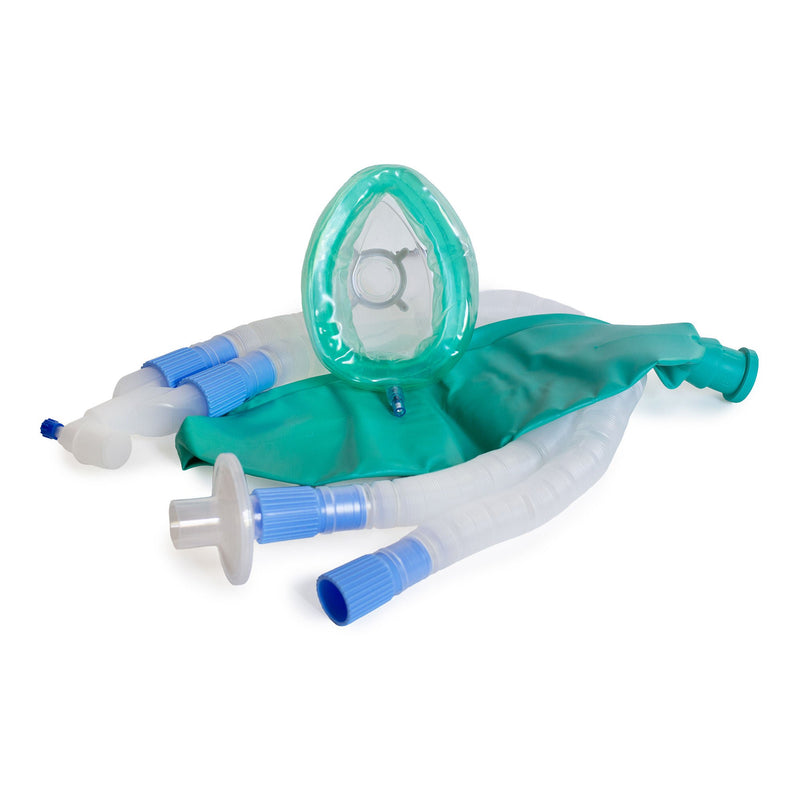 Anesthesia Breathing Circuit McKesson Expandable Tube 72 Inch Tube Dual Limb Adult 3 Liter Bag Single Patient Use (Case of 20)