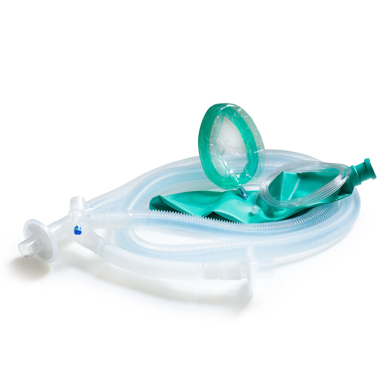 Anesthesia Breathing Circuit McKesson Expandable Tube 72 Inch Tube Single Limb Adult 3 Liter Bag Single Patient Use (Case of 20)