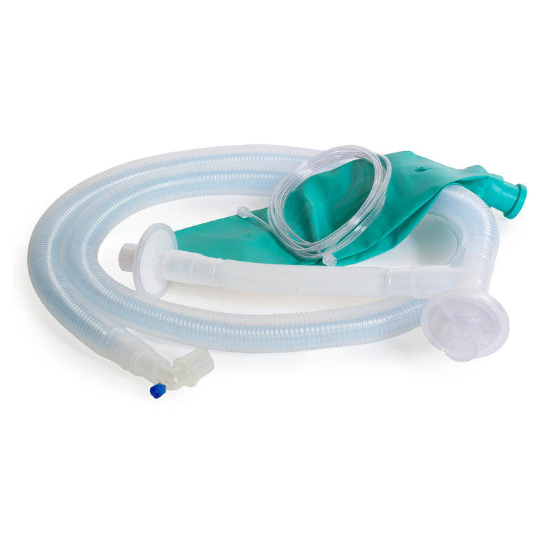 Anesthesia Breathing Circuit McKesson Expandable Tube 72 Inch Tube Single Limb Adult 3 Liter Bag Single Patient Use